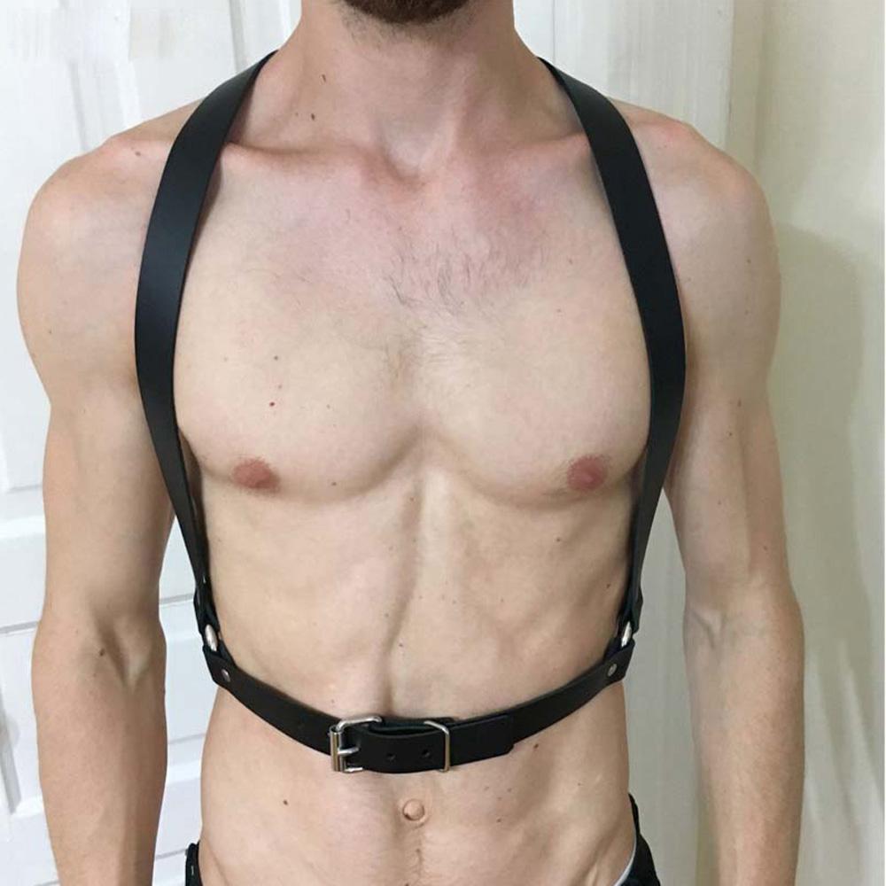 Shoulder Bondage Belt For Man Chest Harness