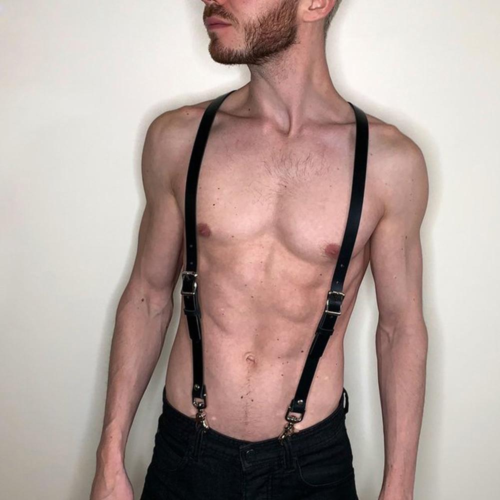 Harness Waist Muscle Strap Fetish Erotic Adjustable Belts