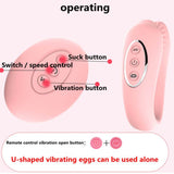 Sucking Clitoris Control Vibrator