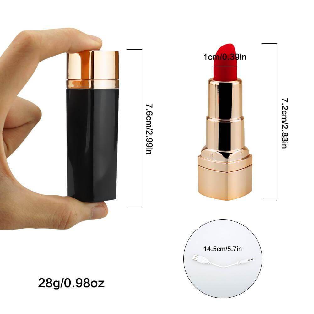 Mini Discreet Lipstick Vibrator Clitoris Stimulator