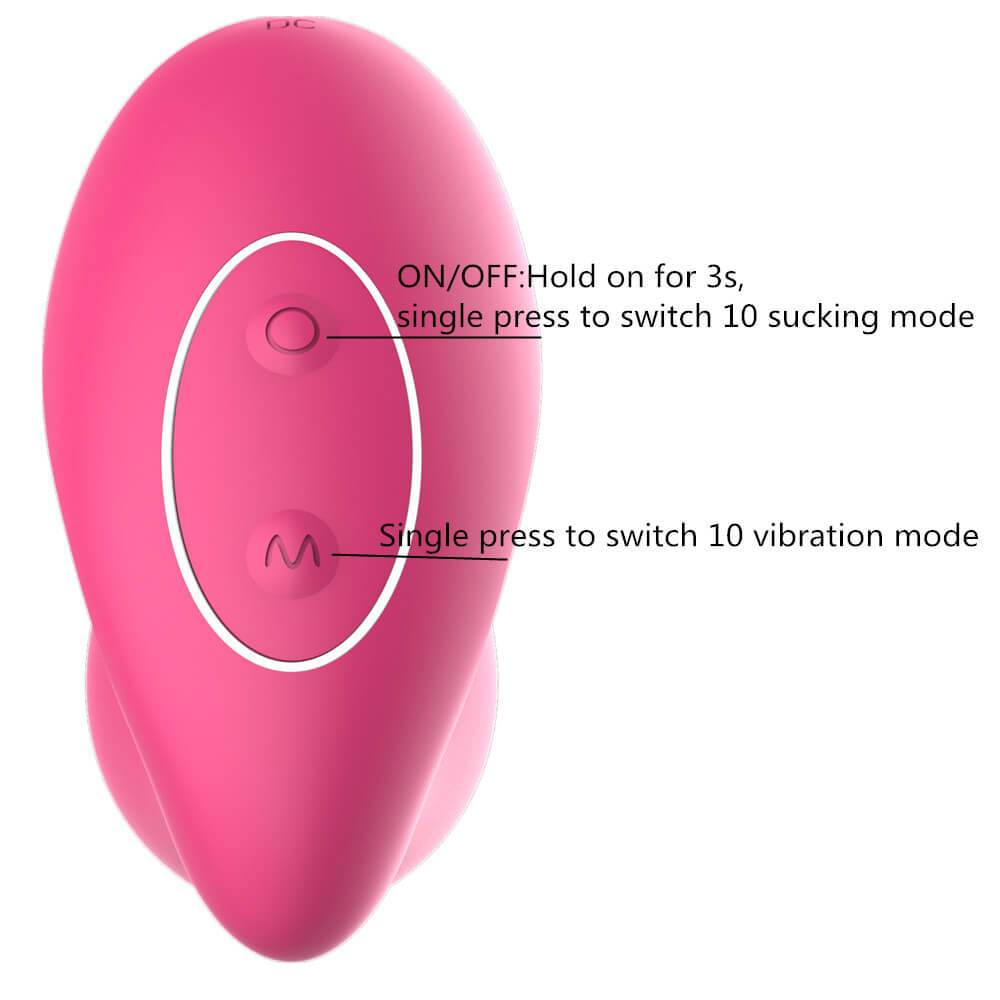 Vagina Sucking Erotic Wireless Vibrator