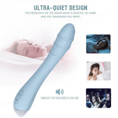Waterproof Clitoris Stimulator Dildo Vibrator