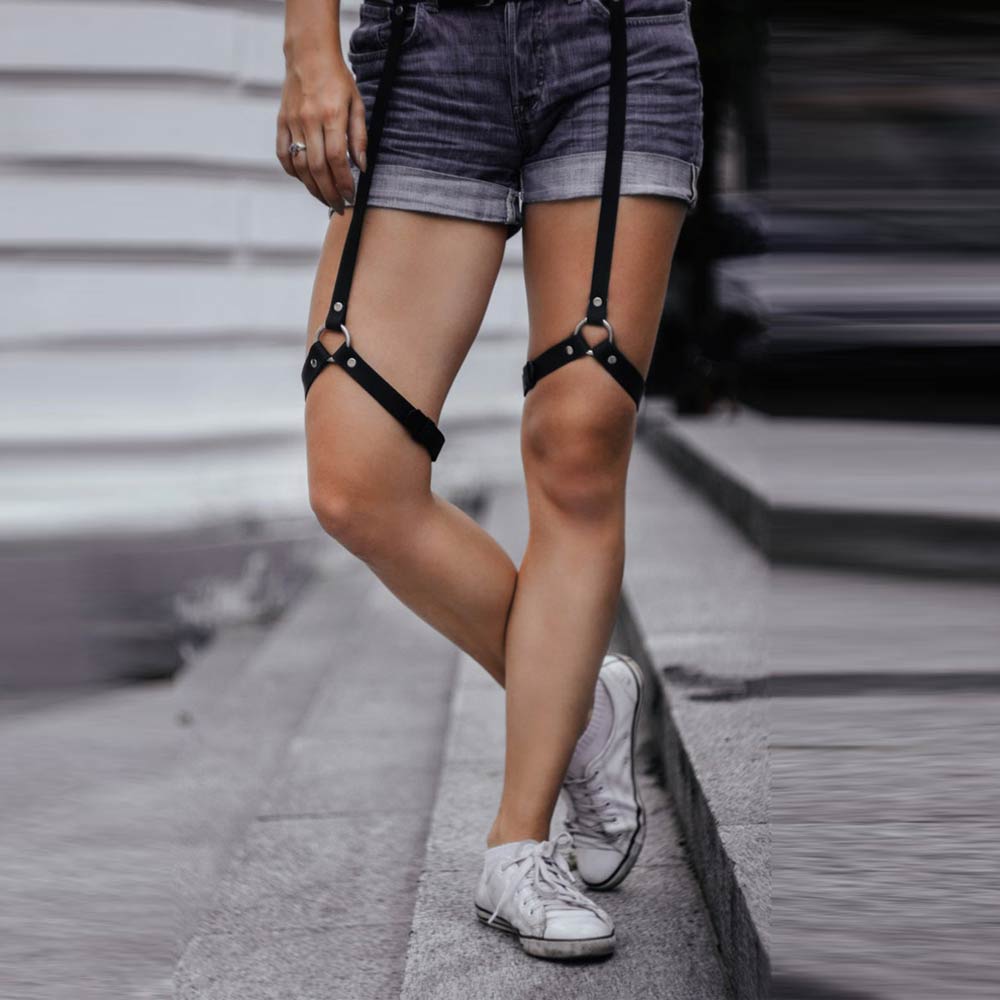 Women's Belt For Stocking Garters Leg Cage